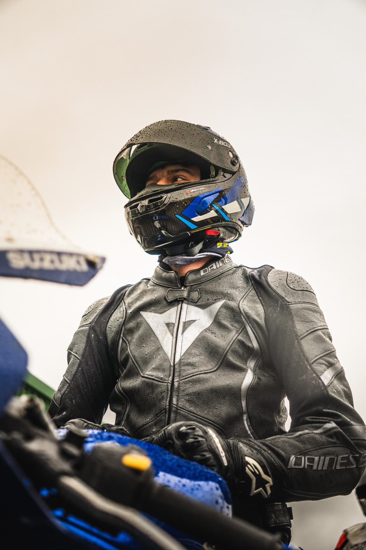 Dainese: Portrait in Leather — example photograph.